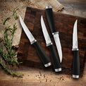 Epicure Black Steak Knives, Set of 4