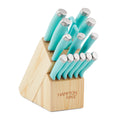 Epicure 1 Aqua 15-Piece Cutlery Block Set