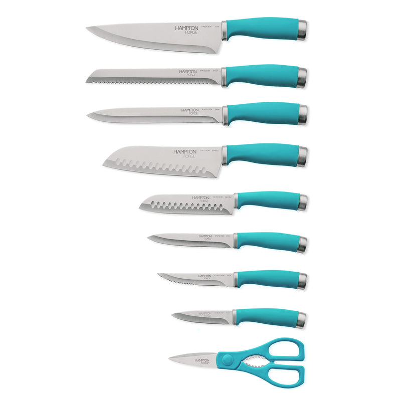 Epicure 1 Aqua 15-Piece Cutlery Block Set