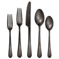 Mirabella Gunmetal Satin 30-Piece Flatware Set