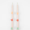 Butterfly Taper Candles, Set of 2