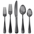 Opera Black Titanium 30-Piece Flatware Set