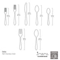 Delia 72-Piece Flatware Set