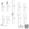 Moda 65-Piece Flatware Set