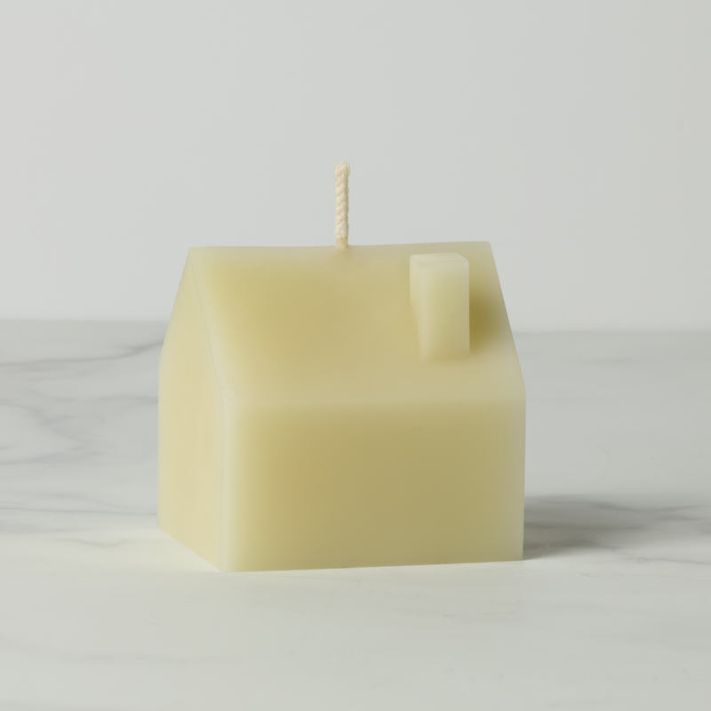 Iconic Cream Small House Candle