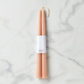 Dipped Petal 12" Taper Candle Pair, Set of 2