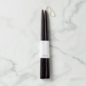 Dipped Smoke 12" Taper Candle, Set of 2