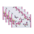 Butterfly Meadow Floral Placemats, Set of 4