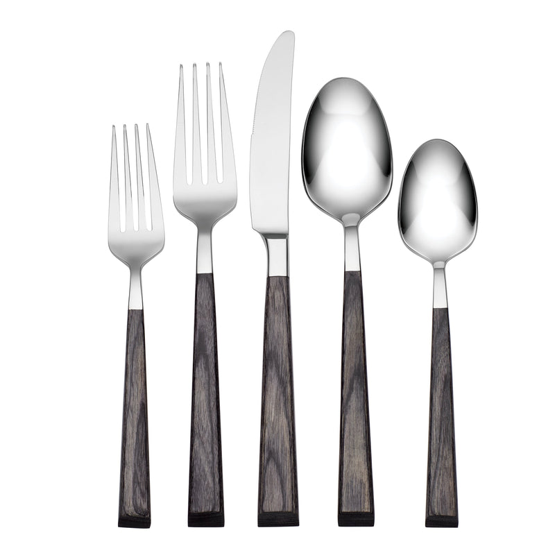 Coronado Charcoal 5-Piece Place Setting