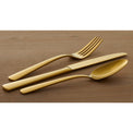 Aptitude Gold 20-Piece Flatware Set