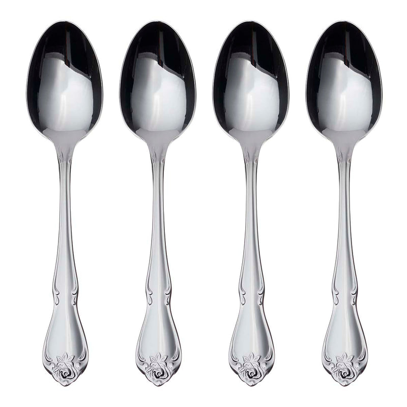 1 Rose Teaspoons, Set of 4