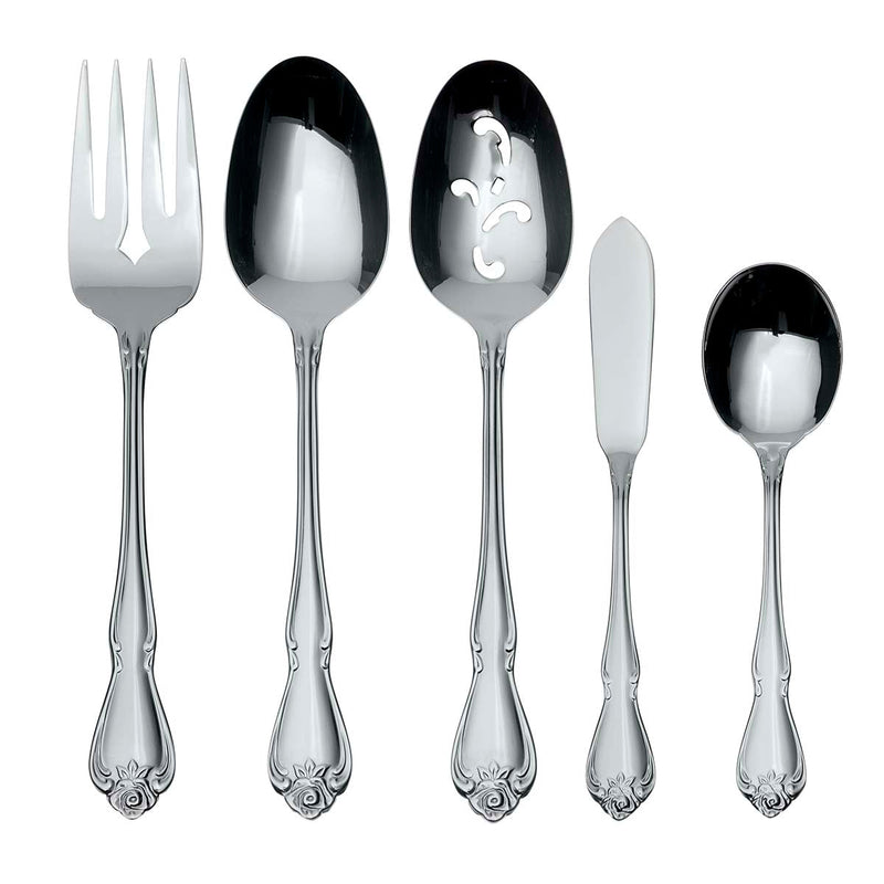 1 Rose 5-Piece Hostess Set