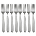 Jordan Frosted Dinner Forks, Set of 8