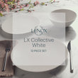 LX Collective White 12-Piece Dinnerware Set