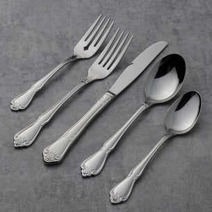 1 Rose 45-Piece Flatware Set