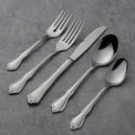 1 Rose 45-Piece Flatware Set