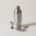 Tuscany Classics Stainless Steel Cocktail Shaker & Strainer Set