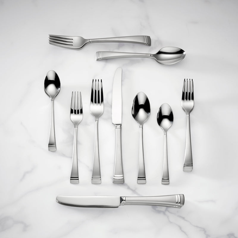 Federal Platinum Frosted 20-Piece Flatware Set