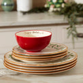 Holiday Dinner Plates, Set of 6