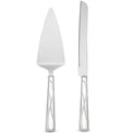 Adorn 2-Piece Cake Knife & Server Dessert Set