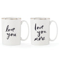 Bridal Party "Love You" 2-Piece Mug Set