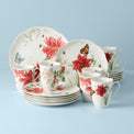 Butterfly Meadow Holiday 18-Piece Dinnerware Set