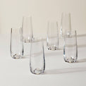 Tuscany Classics Stemless Flute Glasses, Set of 6
