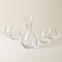 Tuscany Classics Decanter & Stemless Wine Glass Set