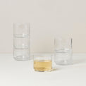 Tuscany Classics Stackable Clear Short Glasses, Set of 6