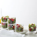 Tuscany Classics Stackable Clear Short Glasses, Set of 6