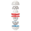 On The Spot 8-Piece Nesting Dinnerware Set