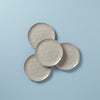 Bay Colors Grey Accent Plates, Set of 4