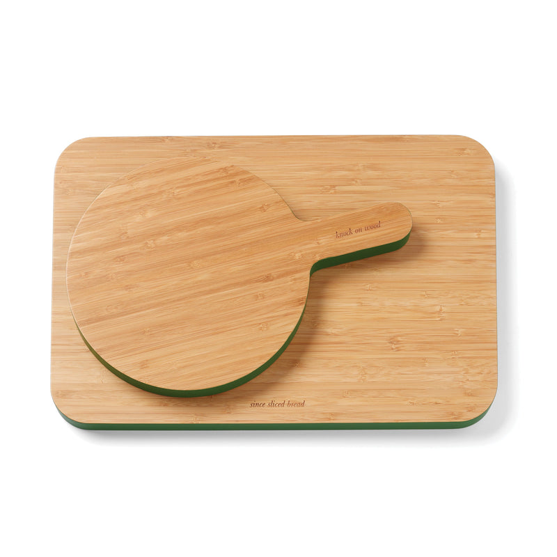 Knock On Wood 2-Piece Cutting Board Set